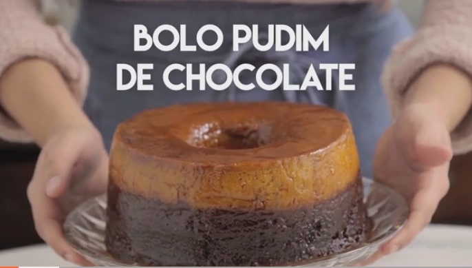 Bolo Pudim de Chocolate